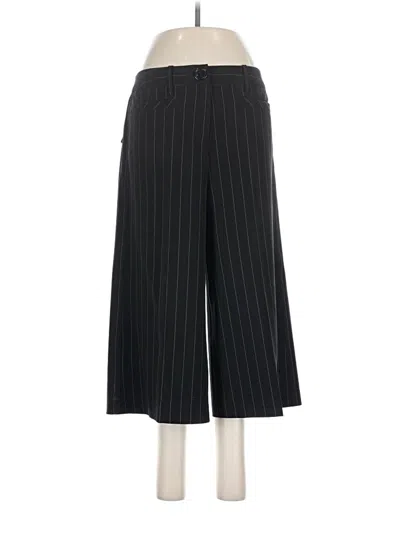 Pre-owned Larry Levine Casual Pants In Black