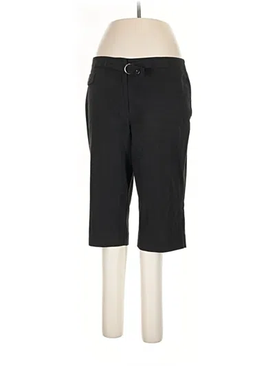 Pre-owned Larry Levine Casual Pants In Black
