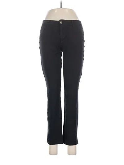 Pre-owned Larry Levine Casual Pants In Black