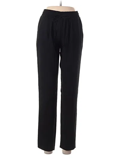 Pre-owned Larry Levine Casual Pants In Black