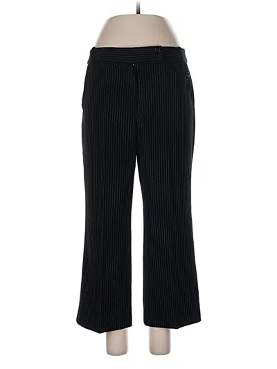 Pre-owned Larry Levine Casual Pants In Black