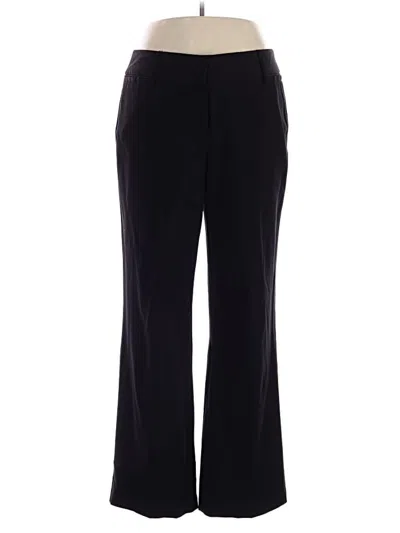 Pre-owned Larry Levine Casual Pants In Black