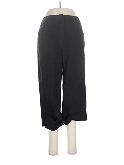 Pre-owned Larry Levine Casual Pants In Black