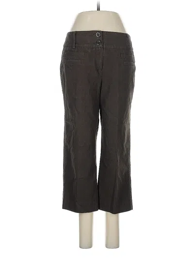 Pre-owned Larry Levine Casual Pants In Brown