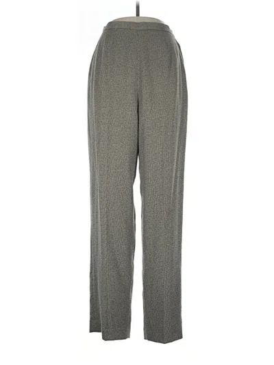Pre-owned Larry Levine Casual Pants In Gray
