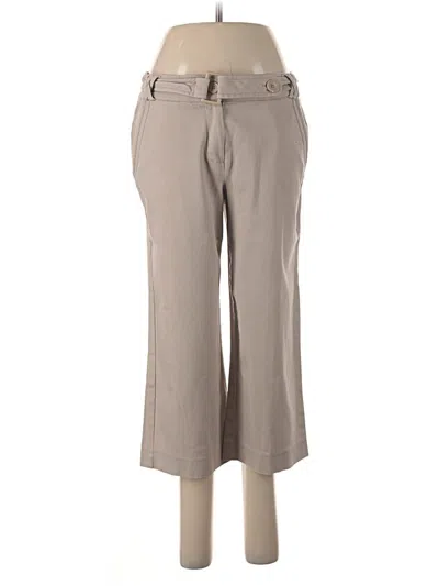 Pre-owned Larry Levine Casual Pants In Gray