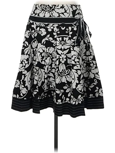 Pre-owned Larry Levine Casual Skirt In Black