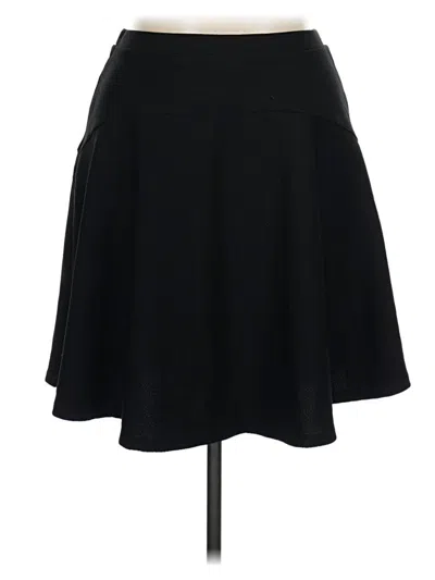 Pre-owned Larry Levine Casual Skirt In Black
