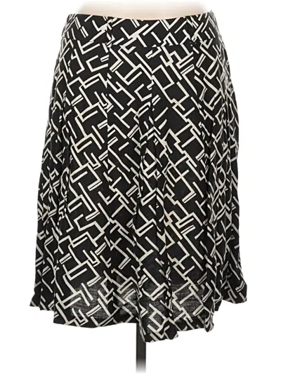 Pre-owned Larry Levine Casual Skirt In Black