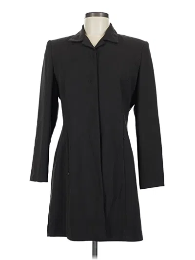 Pre-owned Larry Levine Coat In Black