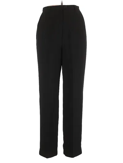 Pre-owned Larry Levine Dress Pants In Black