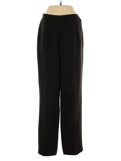 Pre-owned Larry Levine Dress Pants In Black