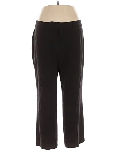 Pre-owned Larry Levine Dress Pants In Black