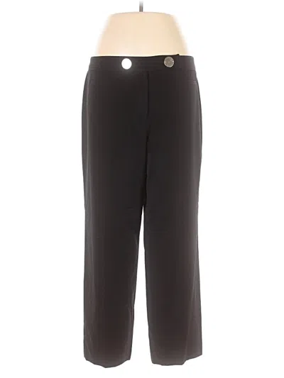 Pre-owned Larry Levine Dress Pants In Black