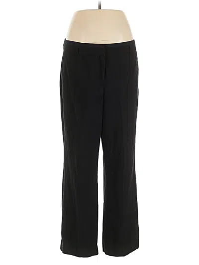 Pre-owned Larry Levine Dress Pants In Black