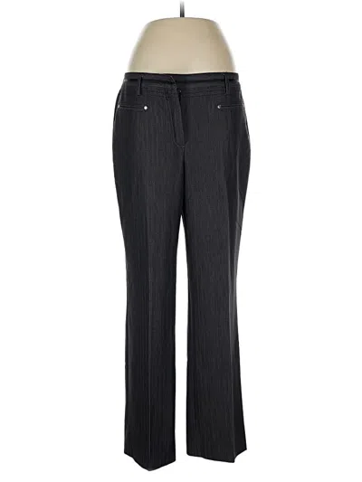 Pre-owned Larry Levine Dress Pants In Black