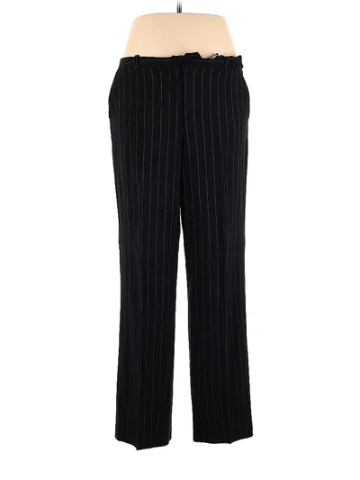 Pre-owned Larry Levine Dress Pants In Black