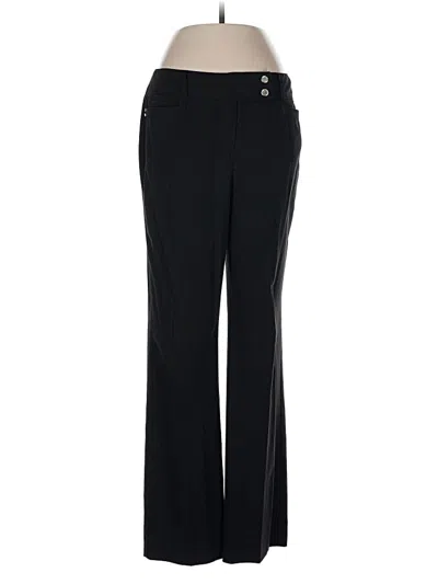 Pre-owned Larry Levine Dress Pants In Black