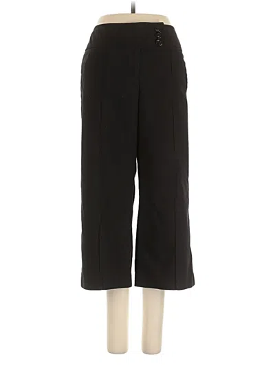 Pre-owned Larry Levine Dress Pants In Black