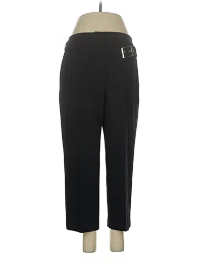 Pre-owned Larry Levine Dress Pants In Black