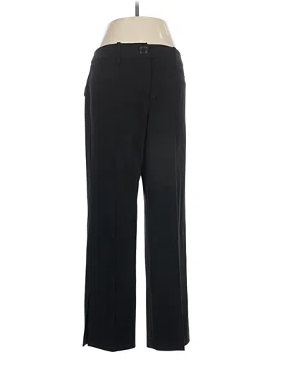 Pre-owned Larry Levine Dress Pants In Black