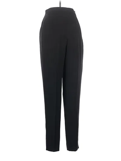 Pre-owned Larry Levine Dress Pants In Black