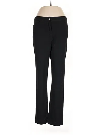 Pre-owned Larry Levine Dress Pants In Black