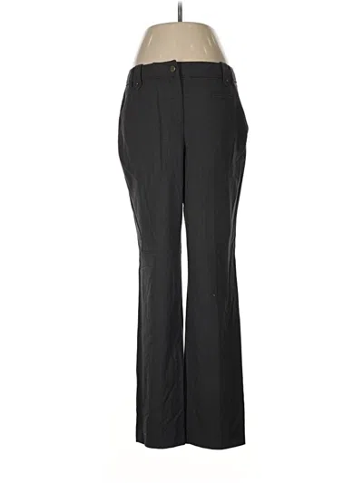 Pre-owned Larry Levine Dress Pants In Black