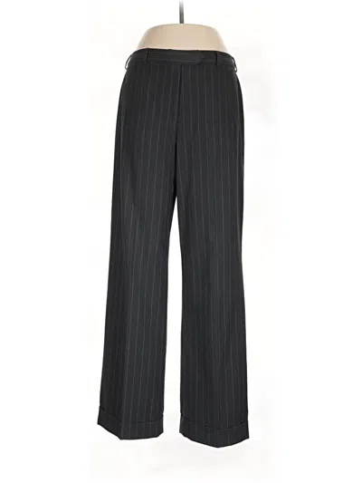 Pre-owned Larry Levine Dress Pants In Black