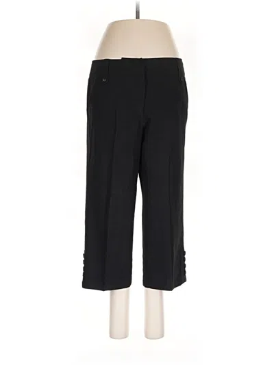 Pre-owned Larry Levine Dress Pants In Black