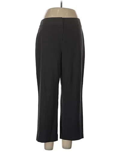 Pre-owned Larry Levine Dress Pants In Black