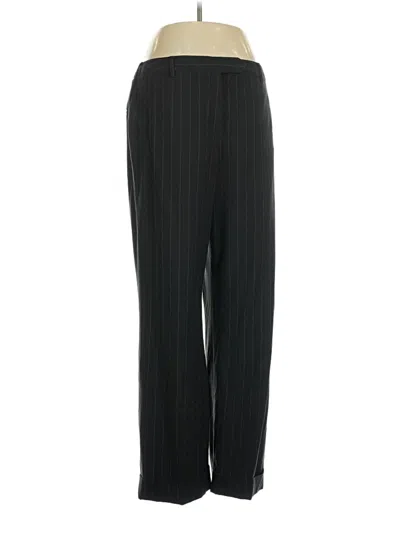 Pre-owned Larry Levine Dress Pants In Black