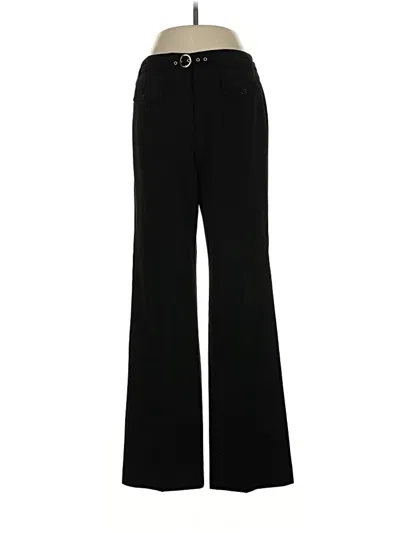 Pre-owned Larry Levine Dress Pants In Black