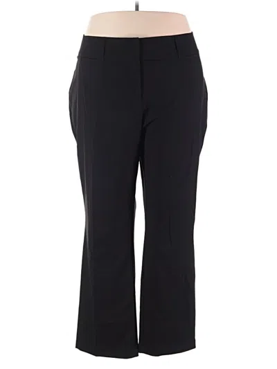 Pre-owned Larry Levine Dress Pants In Black