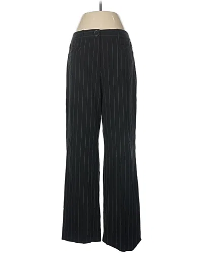 Pre-owned Larry Levine Dress Pants In Black