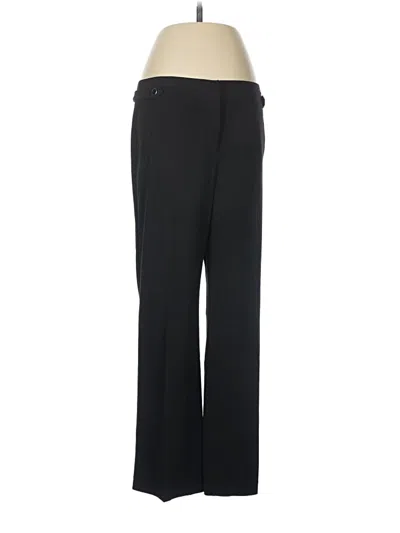 Pre-owned Larry Levine Dress Pants In Black