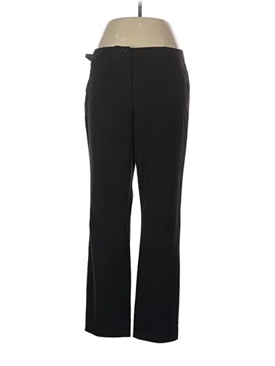 Pre-owned Larry Levine Dress Pants In Black