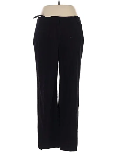 Pre-owned Larry Levine Dress Pants In Black