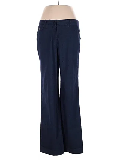 Pre-owned Larry Levine Dress Pants In Blue