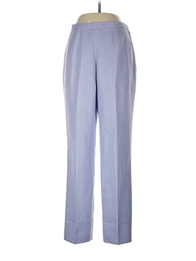 Pre-owned Larry Levine Dress Pants In Blue