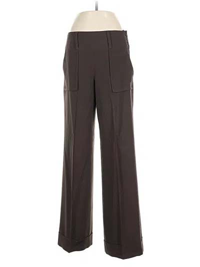 Pre-owned Larry Levine Dress Pants In Brown