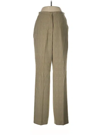 Pre-owned Larry Levine Dress Pants In Brown