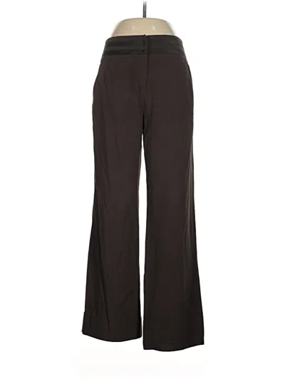 Pre-owned Larry Levine Dress Pants In Brown