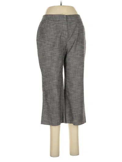 Pre-owned Larry Levine Dress Pants In Gray
