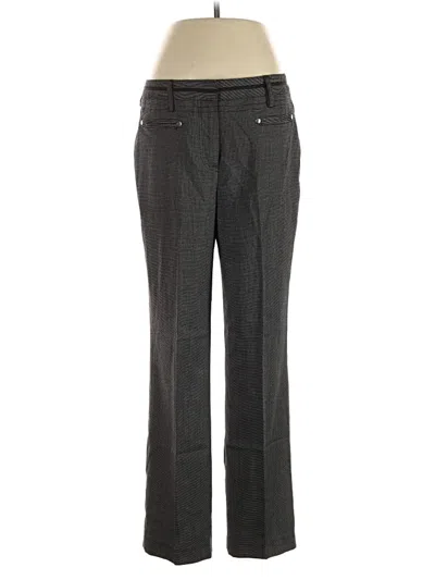 Pre-owned Larry Levine Dress Pants In Gray