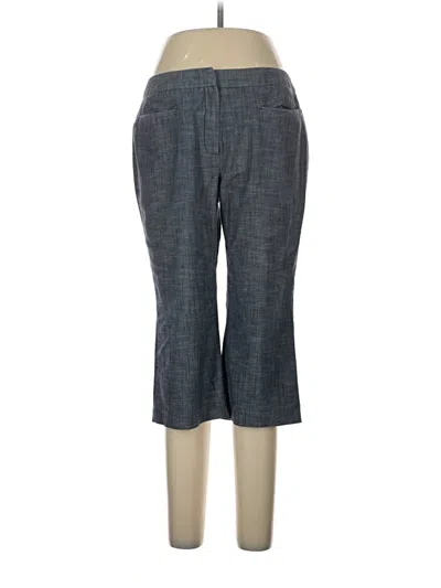 Pre-owned Larry Levine Dress Pants In Gray