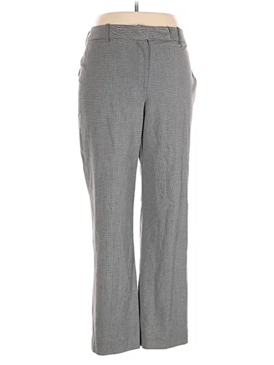 Pre-owned Larry Levine Dress Pants In Gray
