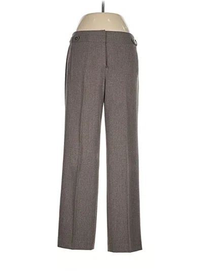 Pre-owned Larry Levine Dress Pants In Gray