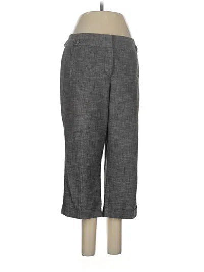 Pre-owned Larry Levine Dress Pants In Gray