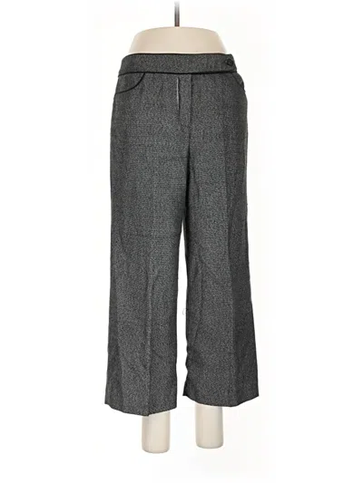 Pre-owned Larry Levine Dress Pants In Gray